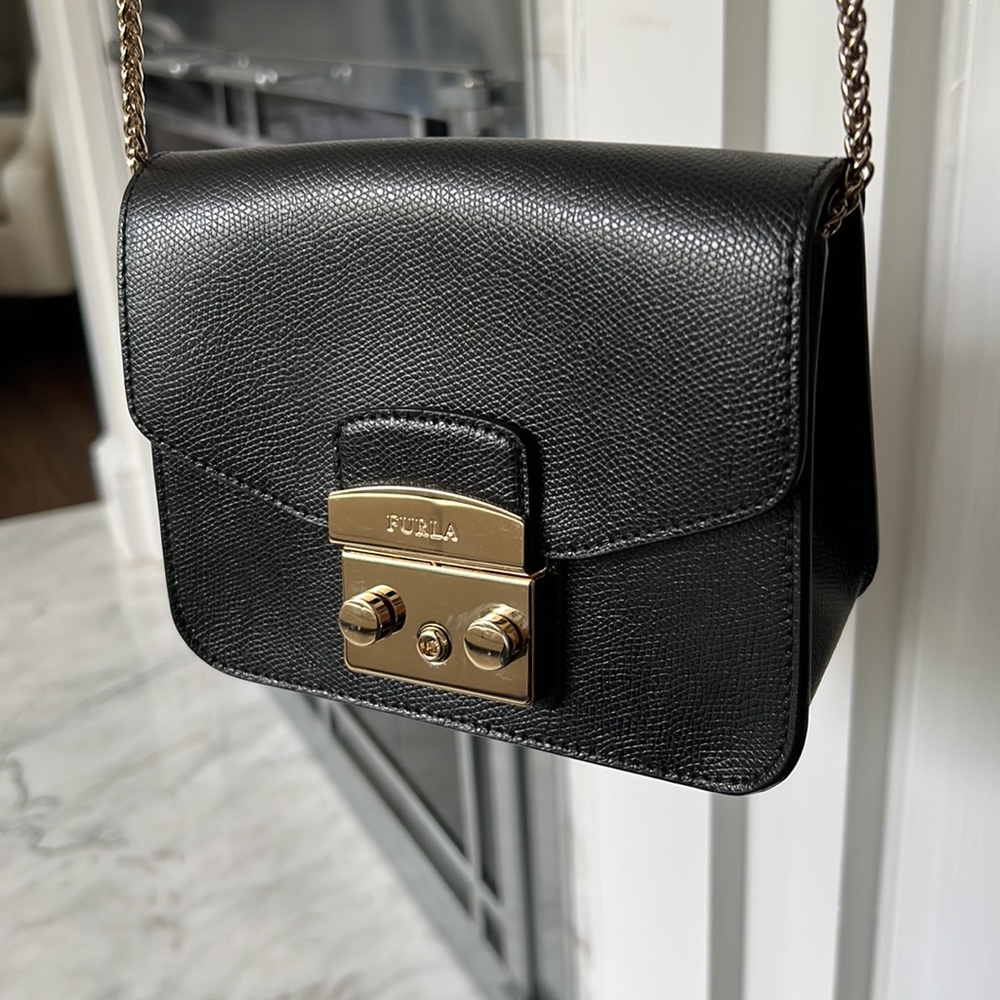 Furla Mini Metropolis Leather Crossbody